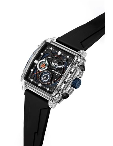 Herrenuhr Police PEWGO0052403 Clout Schwarz Zifferblatt
