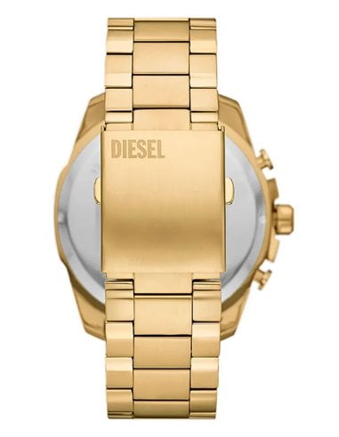 DZ4642 Diesel Mega Chief Gold und Rot Uhr