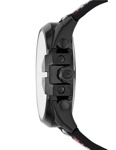 Diesel DZ4512: Große Uhr mit Gummiband