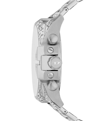 DZ4636 Diesel-Uhr Mattes und Glänzendes Silber