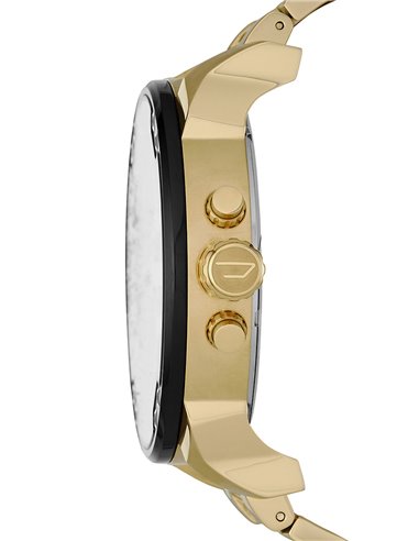 Grand Daddy Montre Moderne pour Homme DZ7333 Dorée
