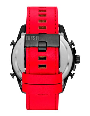 DZ4647 Relógio Diesel Anadigi Vermelho e Preto