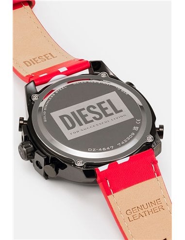 DZ4647 Diesel Anadigi Rot und Schwarz Uhr