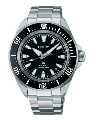 SRPL13K1 Seiko Prospex Samurai Schwarz Lünette Schwarz Zifferblatt