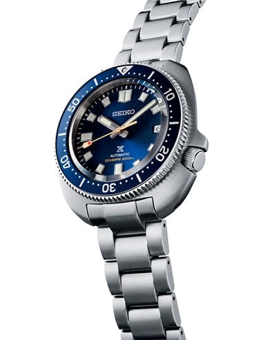 SPB183J1 Relógio Seiko Captain Willard Esfera azul Segundero dourado