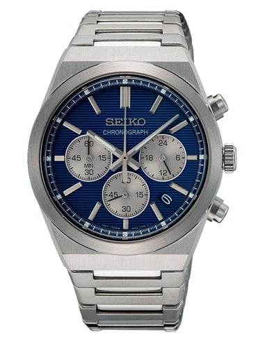 Seiko Neo Sport SSB453P1 Herren-Armbanduhr Edelstahl Saphirglas