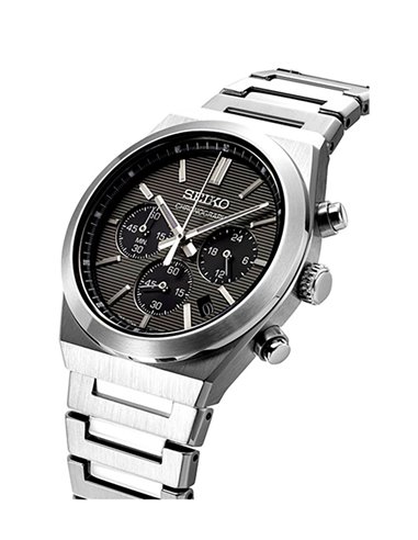Relógio Seiko Neo Sport SSB455P1 Masculino preto Cristal de Safira