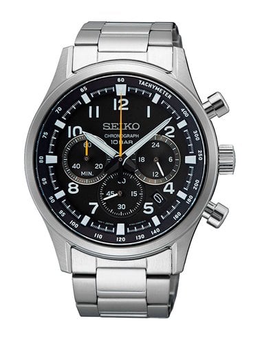 Montre Conceptuelle Régulière Seiko SSB447P1 Homme Acier Cristal Saphir