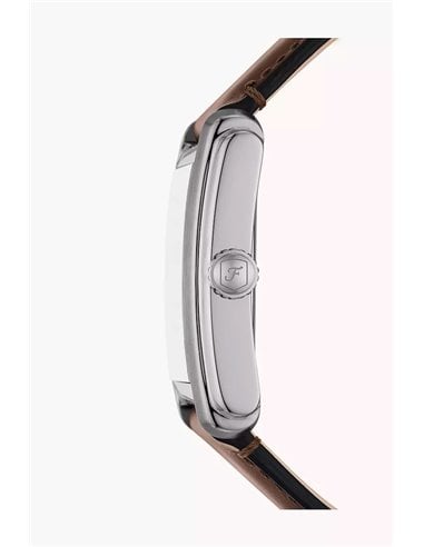 Montre Carraway by Fossil FS6012 en acier inoxydable et cuir