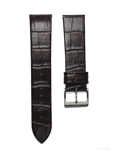 Sandoz Geneve Elegant Original Braun Lederarmband 81401