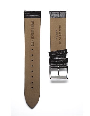 Sandoz Geneve Elegant Original Brown Leather Watch Strap 81401