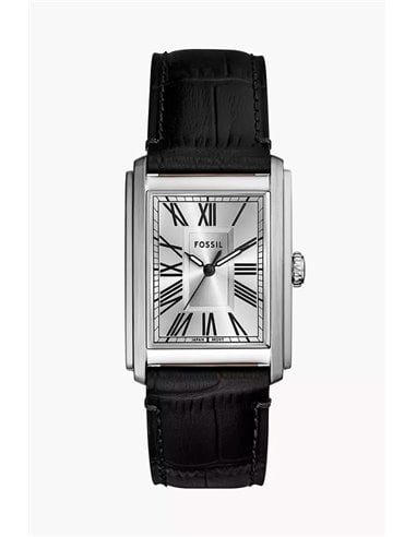 Carraway by Fossil FS6078 Edelstahl- und Lederuhr