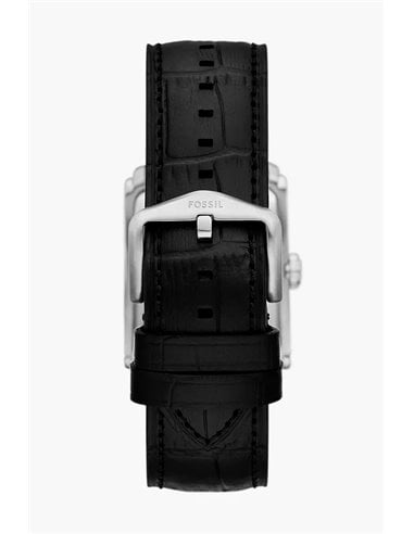 Carraway by Fossil FS6078 Edelstahl- und Lederuhr