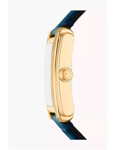 Reloj Carraway by Fossil FS6076 de acero dorado y correa azul