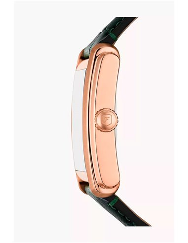 Relógio Carraway by Fossil FS6077 de aço inoxidável e couro