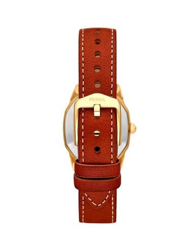 Fossil ES5364 Harlow Edelstahl- und Lederuhr