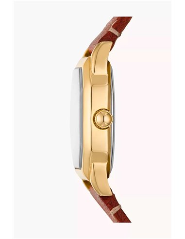 Fossil ES5364 Harlow Edelstahl- und Lederuhr