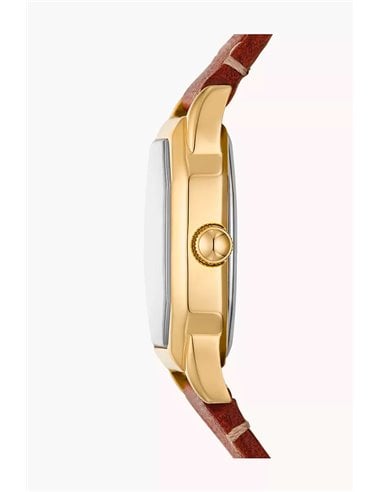 Fossil ES5364 Harlow Stainless Steel and Leather Watch