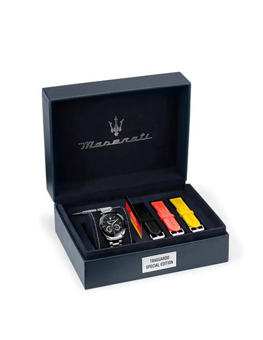 Maserati R8873612062 Traguardo Black Watch