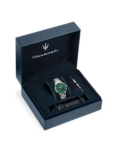 Relógio Maserati R8873624002 Sorpasso Verde