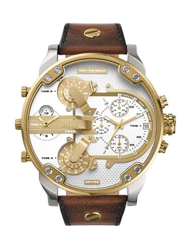Reloj XL o Extra Grande DZ7483 Mr. Daddy 2.0 detalles dorados