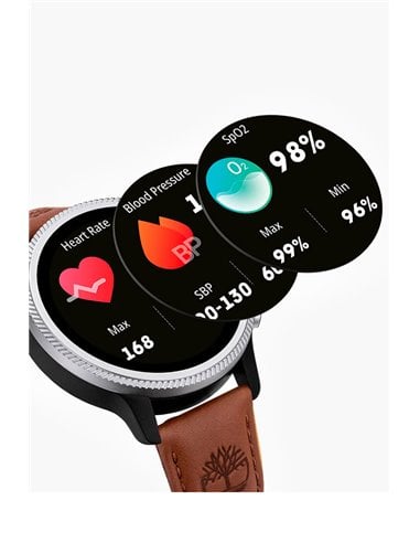 Smartwatch Trail Force S1 TDIGB0064501-SET Schwarz und zusätzlicher Riemen