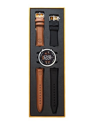 Smartwatch Trail Force S1 TDIGB0064501-SET Schwarz und zusätzlicher Riemen