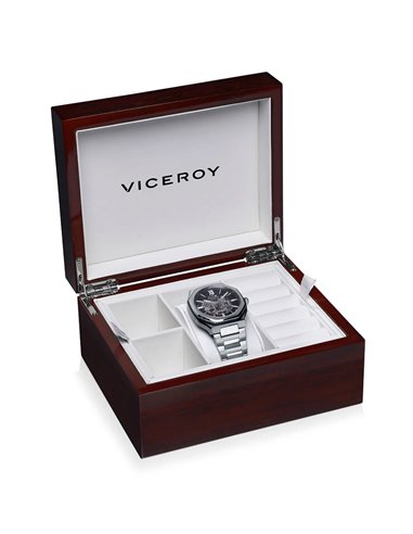 Viceroy 45013-53: Reloj Automático Skeleton de Acero Inoxidable con Cristal Zafiro