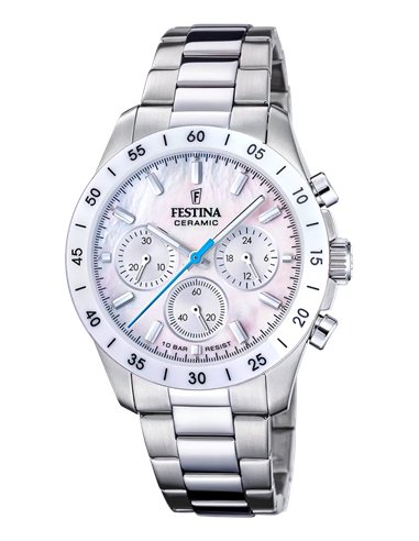 Festina F20693/1: Elegancia deportiva con bisel cerámico