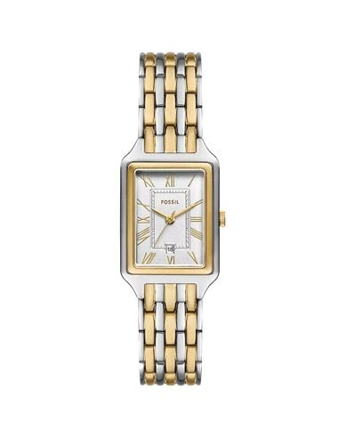 Fossil ES5368 Raquel: Women's Watch Gold and Silver Steel Elegant Design