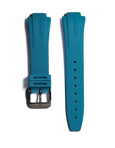 Pulseira Tommy Hilfiger 1780915 Azul Claro – Peça de Reposição Original em Silicone