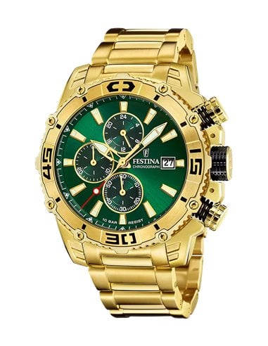Montre Festina F20492/3 Dorée pour Homme