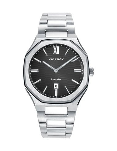 Relógio Viceroy 45009-53: Elegância em Aço e Safira