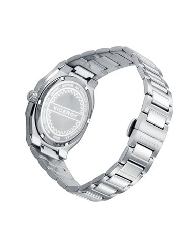 Relógio Viceroy 45009-13: Elegância em Aço e Safira