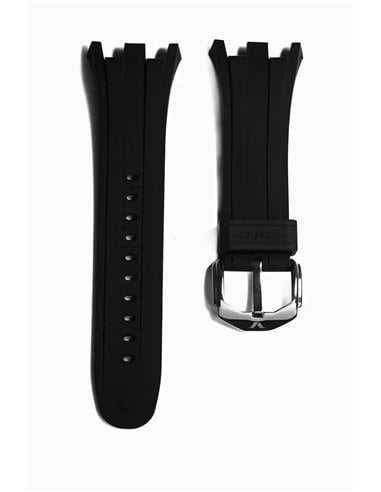 Correa Viceroy 47675-13 de silicona negra Reloj Fernando Alonso
