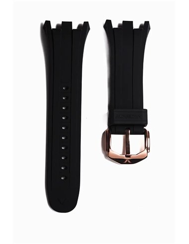 Pulseira Viceroy 47675-53 de silicone preta Relógio Fernando Alonso