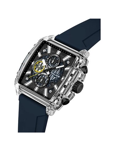 Police PEWGO00776X0 Uhr: Limitierte Edition mit Austauschbaren Armbändern