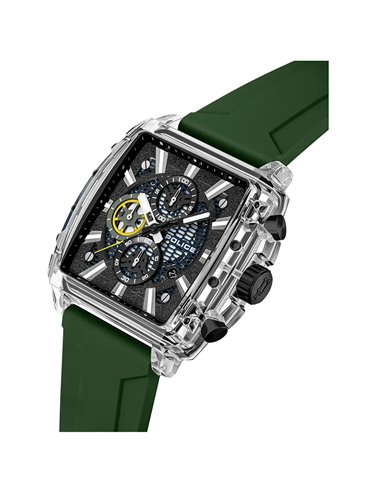 Police PEWGO00776X0 Uhr: Limitierte Edition mit Austauschbaren Armbändern