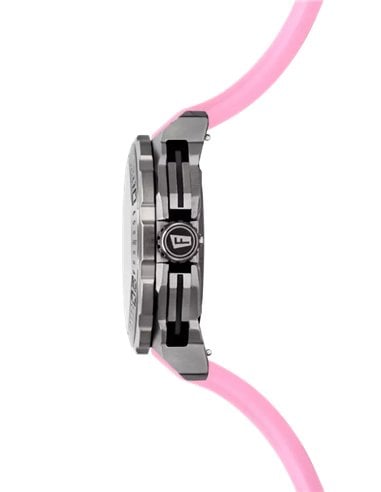 Festina Chrono Bike homem F20725/2 com pulseira de borracha rosa