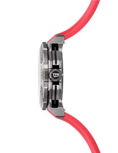 Festina Chrono Bike F20725/5 para Hombre con Correa Caucho Roja