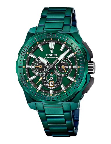 Relógio Festina Chrono Bike Homem F20730/1 Special Edition Verde