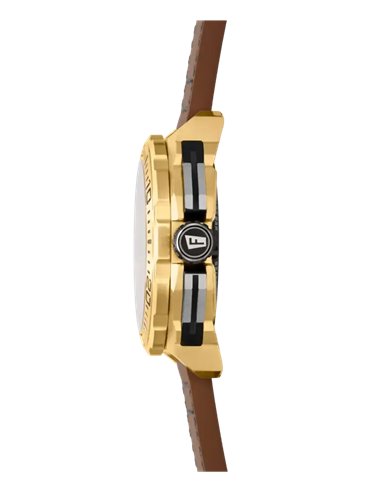Festina Herrenuhr Chrono Bike F20728/2 Gold mit grünem Zifferblatt