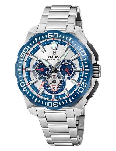 Festina Chrono Bike F20724/1 with Silver Dial and Sport Chronograph