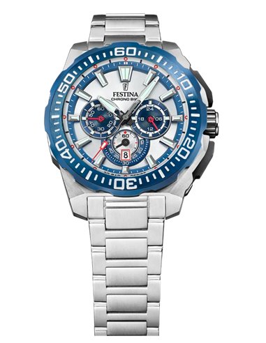 Festina Chrono Bike F20724/1 with Silver Dial and Sport Chronograph