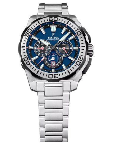 Festina Chrono Bike F20724/2 Watch Blue Dial and Sport Chronograph