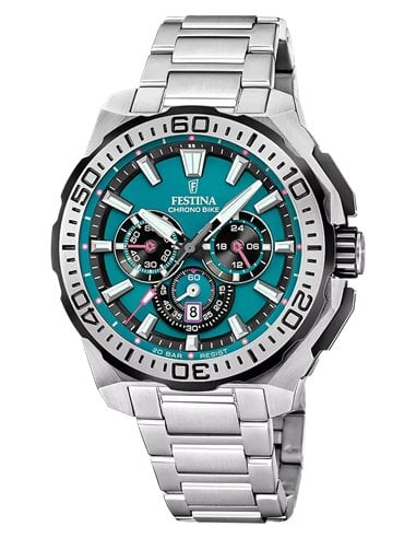 Festina Chrono Bike F20724/6 Uhr Blaues Zifferblatt und Sportchronograph
