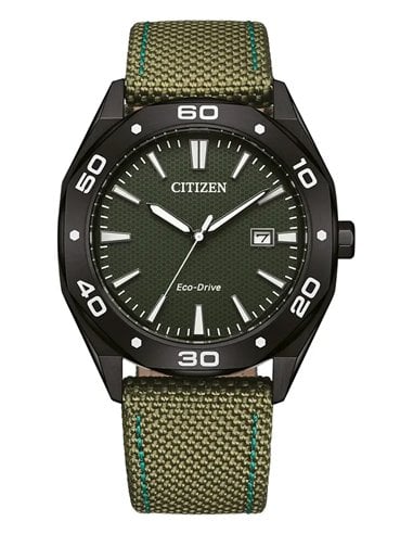 Citizen BM7635-01X Of Collection Solar Men's Nylon Watch
