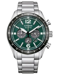 Citizen Watch BY1010-81X Eco-Drive Tsuki-Yomi Moonphase Green