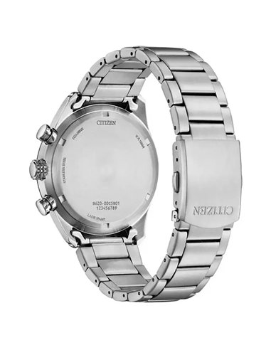 Citizen CA4654-55X Aviation Solar Men's Steel Chronograph Watch