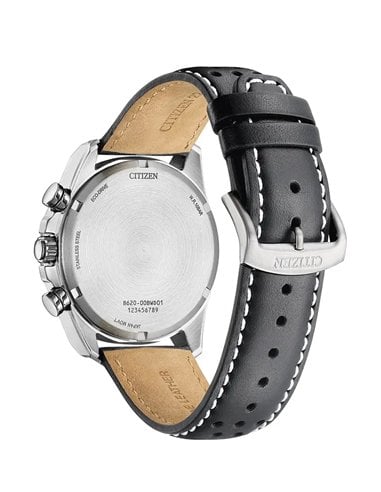 Citizen CA4640-09A Active Sport Solar Herrenchronograph mit Lederarmband